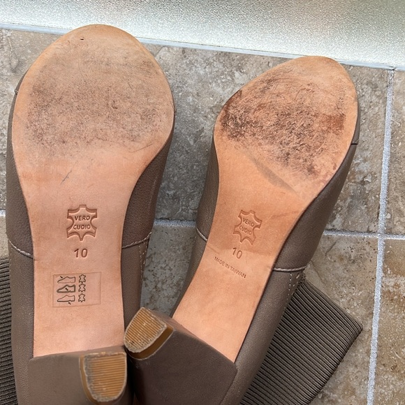 Anthropologie All Black Paper Birch Booties Leather & Knit Chelsea 2008 EUC - Picture 6 of 15